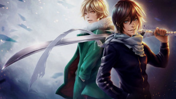 Картинка аниме noragami бездомный бог Ято юкине арт