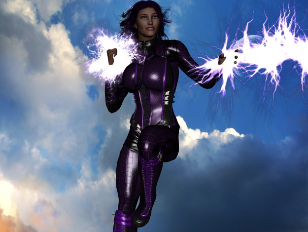 Обои картинки фото 3д графика, фантазия , fantasy, взгляд, девушка, магия, фон