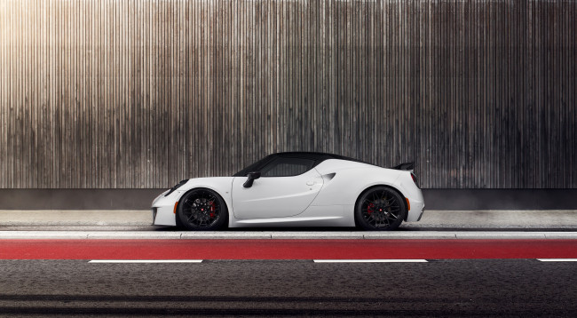 Обои картинки фото автомобили, alfa romeo, centurion, 2015г, pogea, racing, 4c, 1plus, 960