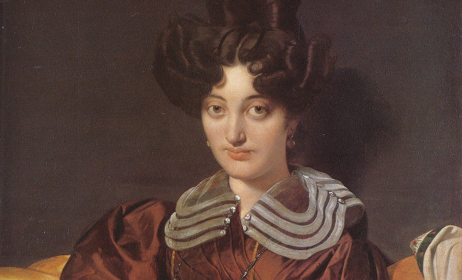 Обои картинки фото рисованное, живопись, взгляд, фон, девушка