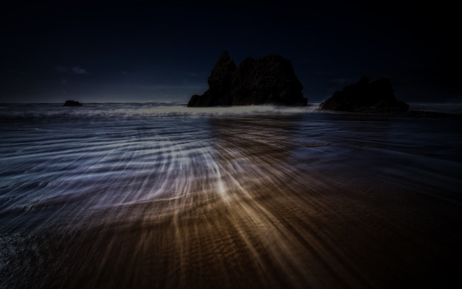 Обои картинки фото природа, побережье, отлив, песок