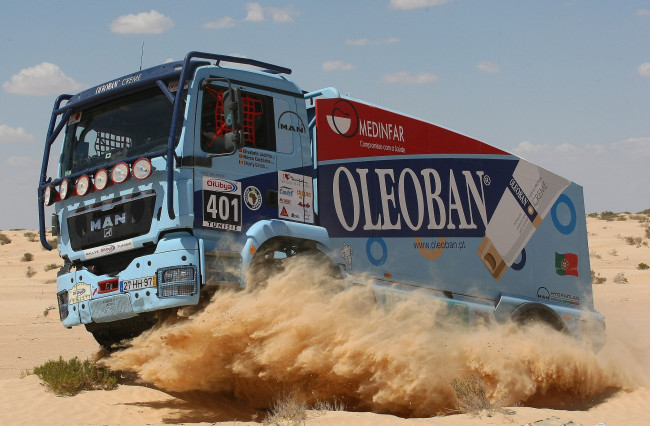 Обои картинки фото спорт, авторалли, man, truck, rally, 18-480, tgs