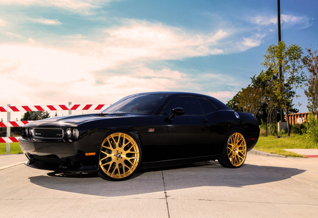 Обои картинки фото автомобили, dodge, forgiato, srt, challenger