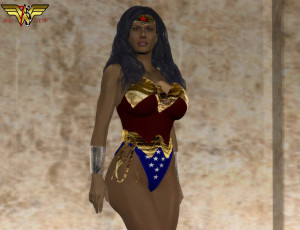 Картинка 3д+графика фантазия+ fantasy девушка взгляд фон