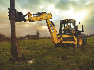 Картинка техника тракторы jcb