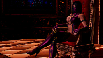 Картинка 3д+графика фантазия+ fantasy девушка взгляд фон