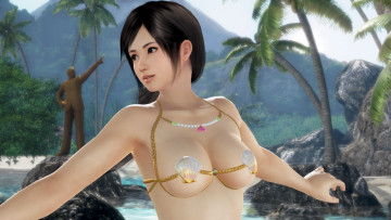 Картинка 3д+графика люди+ people девушка взгляд фон