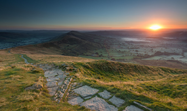 Обои картинки фото природа, восходы, закаты, рассвет