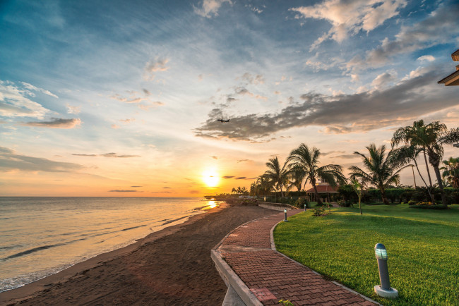 Обои картинки фото природа, восходы, закаты, рассвет