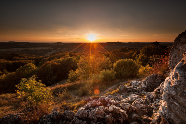 Обои картинки фото природа, восходы, закаты, рассвет