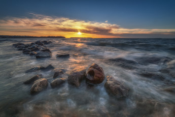 Картинка природа восходы закаты простор