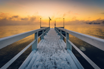 Картинка природа восходы закаты простор