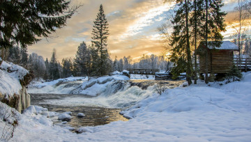 Картинка природа зима простор