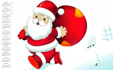 Картинка календари праздники +салюты санта клаус 2018