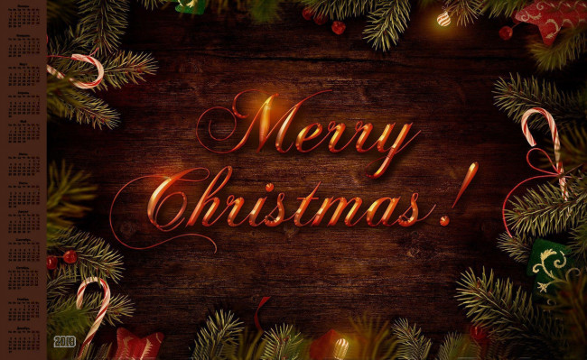 Обои картинки фото календари, праздники,  салюты, ветки, 2018