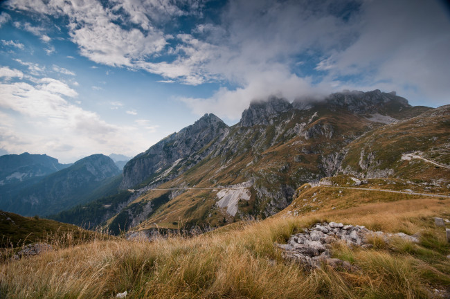 Обои картинки фото природа, горы, простор