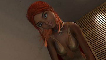 Картинка 3д+графика люди+ people фон взгляд девушка