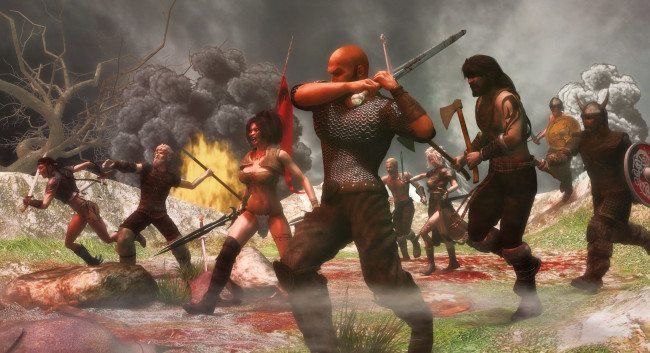 Обои картинки фото 3д графика, армия , military, фон, взгляд, девушка