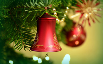обоя праздничные, колокольчики, колокольчик