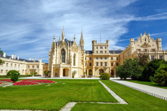 Картинка lednice+castle города замки+чехии lednice castle