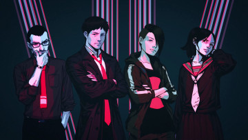 Картинка видео+игры ghostwire +tokyo люди персонажи