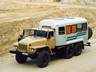 обоя автомобили, урал, kavz