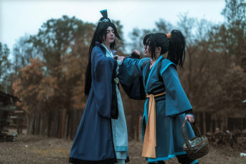 Картинка девушки -+креатив +косплей сун лань сюэ ян корзина образы костюмы