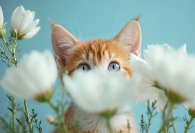 Обои картинки фото 3д графика, животные , animals, кот, кошка