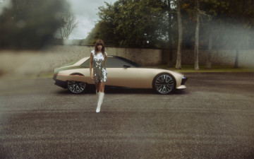 обоя автомобили, -авто с девушками, ds