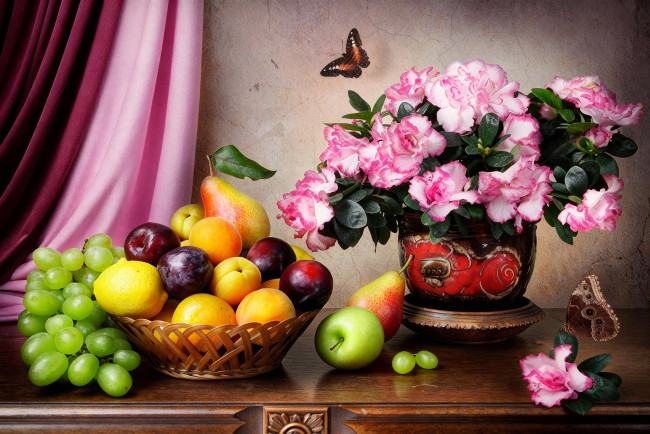 Обои картинки фото рисованное, еда, натюрморт