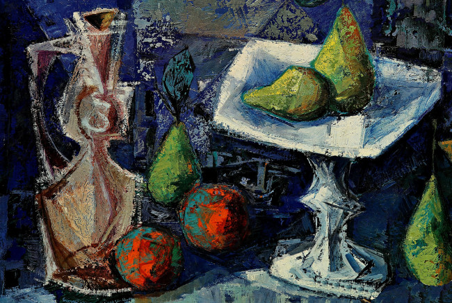 Обои картинки фото рисованное, живопись, натюрморт