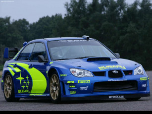 Картинка subaru impreza wrc prototype 2006 автомобили