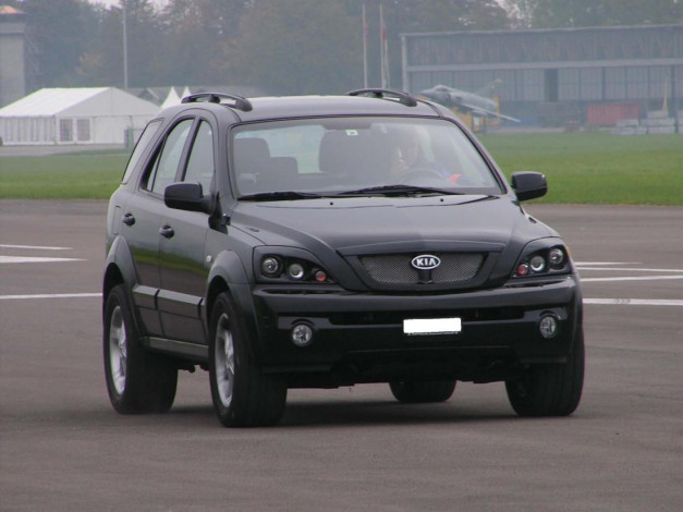 Обои картинки фото kia, sorento, 2003, автомобили