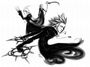 Картинка аниме kingdom hearts