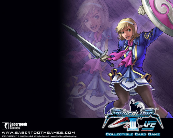 Обои картинки фото видео, игры, soulcalibur, iii, collectible, card, game