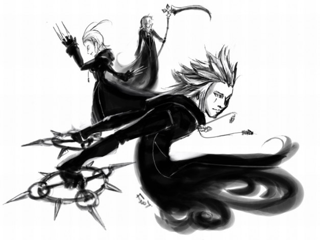 Обои картинки фото аниме, kingdom, hearts