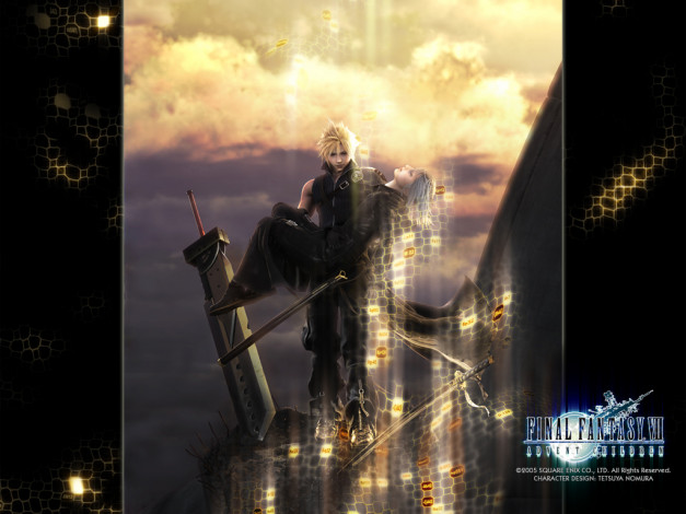 Обои картинки фото видео, игры, final, fantasy, vii, advent, children