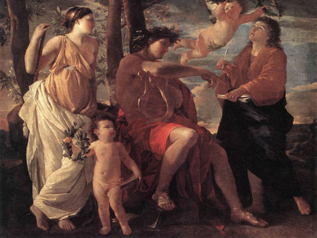 Обои картинки фото рисованные, nicolas, poussin