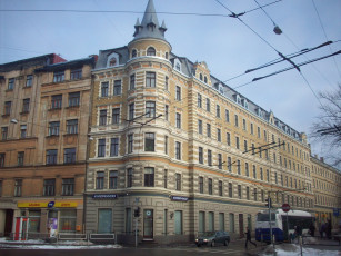 Картинка рига улица лачплеша города латвия