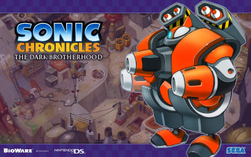 Картинка видео игры sonic chronicles the dark brotherhood