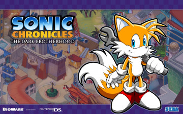 Картинка видео игры sonic chronicles the dark brotherhood