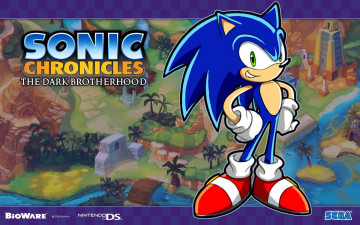 Картинка видео игры sonic chronicles the dark brotherhood