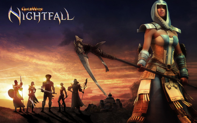 Обои картинки фото видео, игры, guild, wars, nightfall