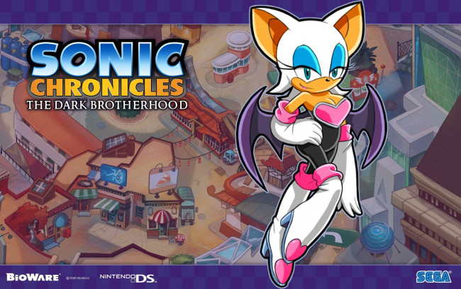 Обои картинки фото видео, игры, sonic, chronicles, the, dark, brotherhood