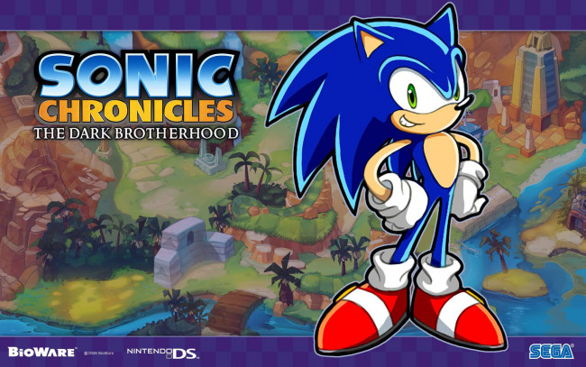 Обои картинки фото видео, игры, sonic, chronicles, the, dark, brotherhood