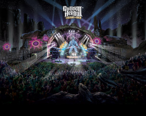 Картинка видео игры guitar hero legends of rock