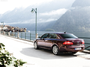 Картинка superb автомобили skoda