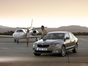 обоя superb, автомобили, skoda