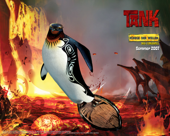 Обои картинки фото surf`s, up, the, game, видео, игры