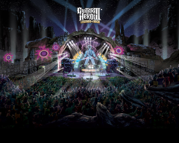 Обои картинки фото видео, игры, guitar, hero, legends, of, rock